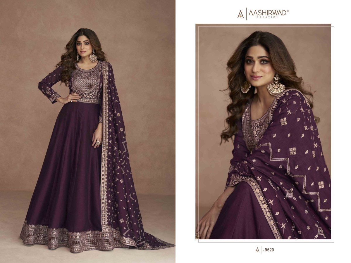 Aashirwad Creation Navya 9517-9521 Series 4
