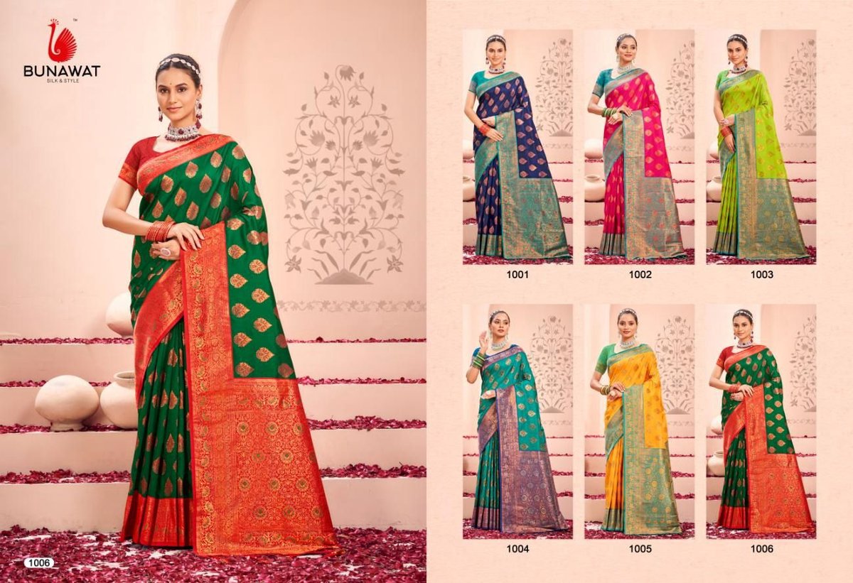 BUNAWAT SHARDA SILK 1001 TO 1006 7