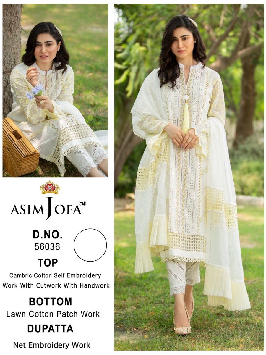 Asim Jofa Super Hit 56036 Dress Material 1
