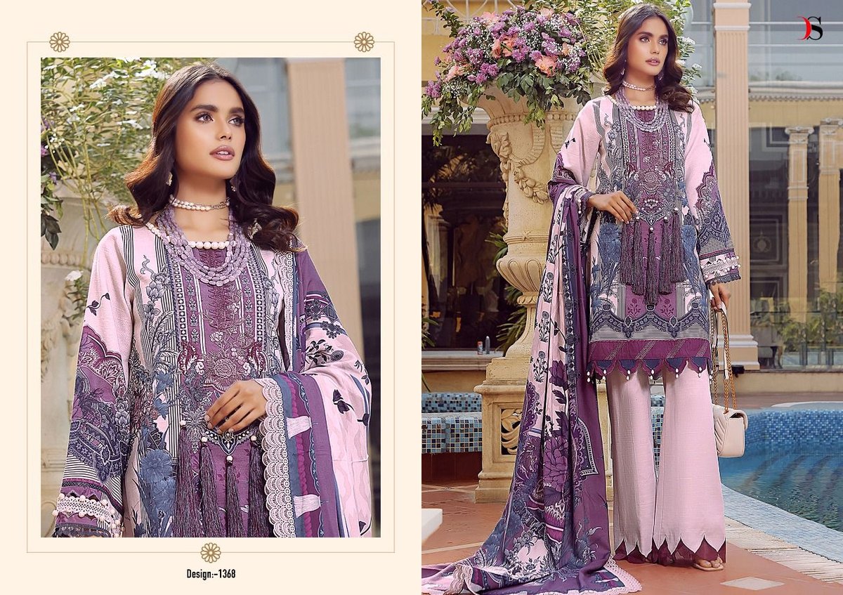 Deepsy Suits Firdous Lawn 22 Vol-2 1361-1368 Series 8