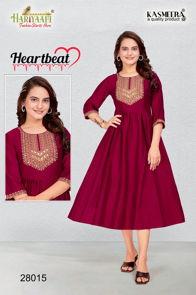 HARIYAALI FASHION HEARTBEAT VOL-2 28008 TO 28019 8
