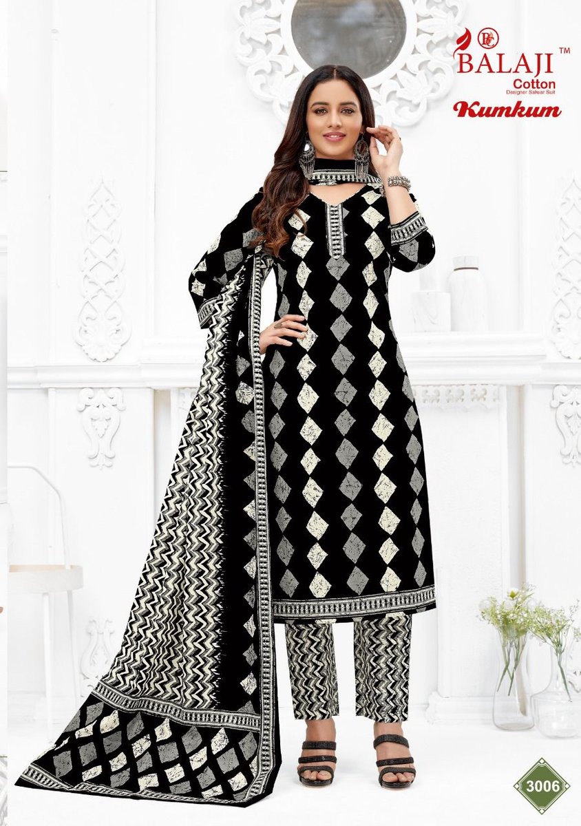 Balaji Cotton Kumkum Vol-30 3001-3020 Series 6