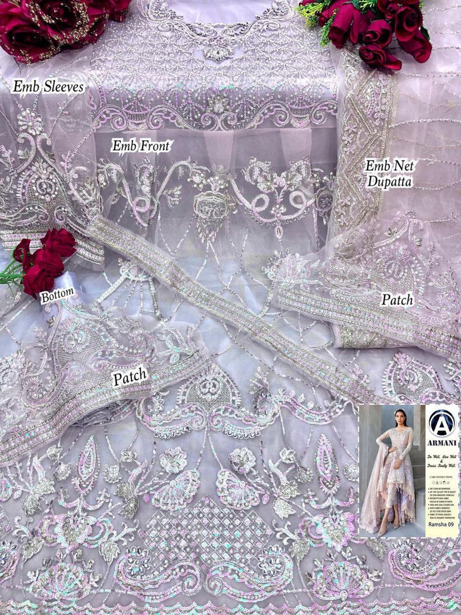 Armani Ramsha 09 Exclusive Festive Edition 2