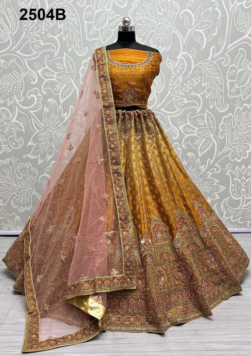 Anjani Art Heavy Lehenga 2504 Colors 5
