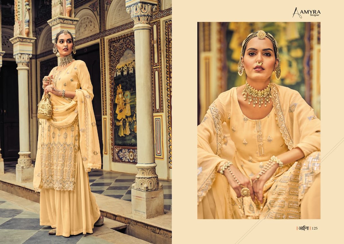 Amyra Designer Aaina Vol-5 122-125 Series 4