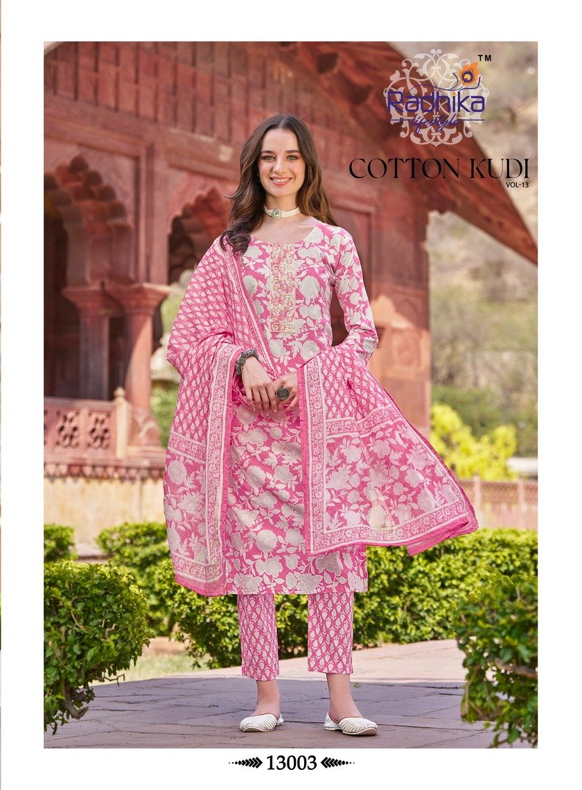RADHIKA LIFESTYLE COTTON KUDI 13001 TO 13008 3