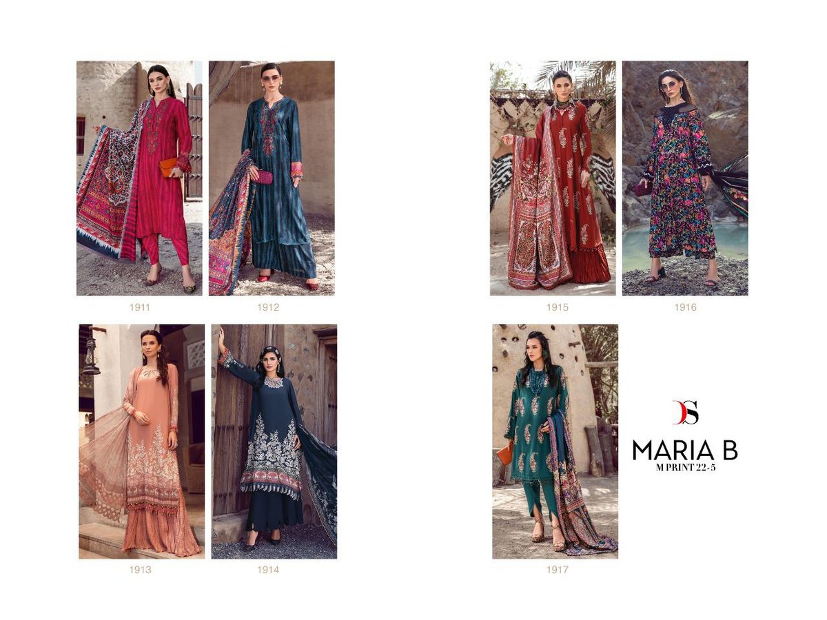 Deepsy Suits Maria B M Print Vol-5 1911-1917 Series 8