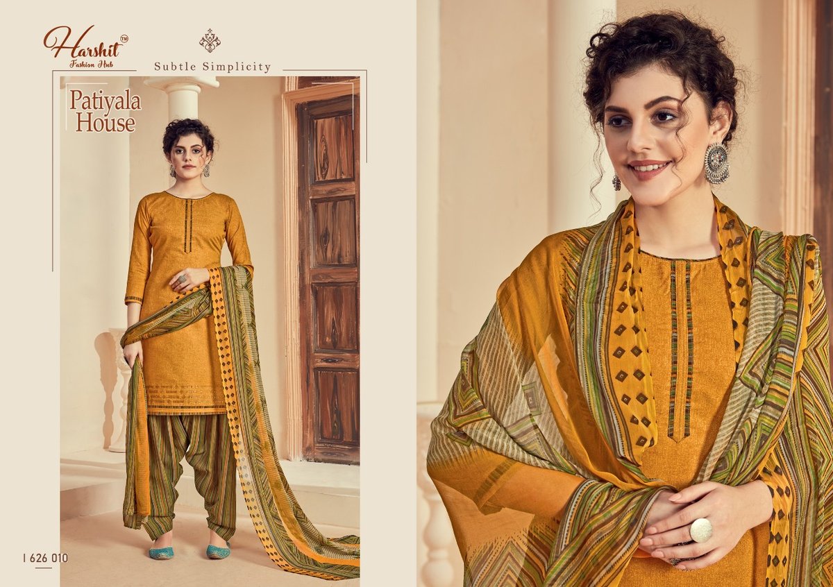 Alok Suits Patiyala House 626-001-626-010 Series 10