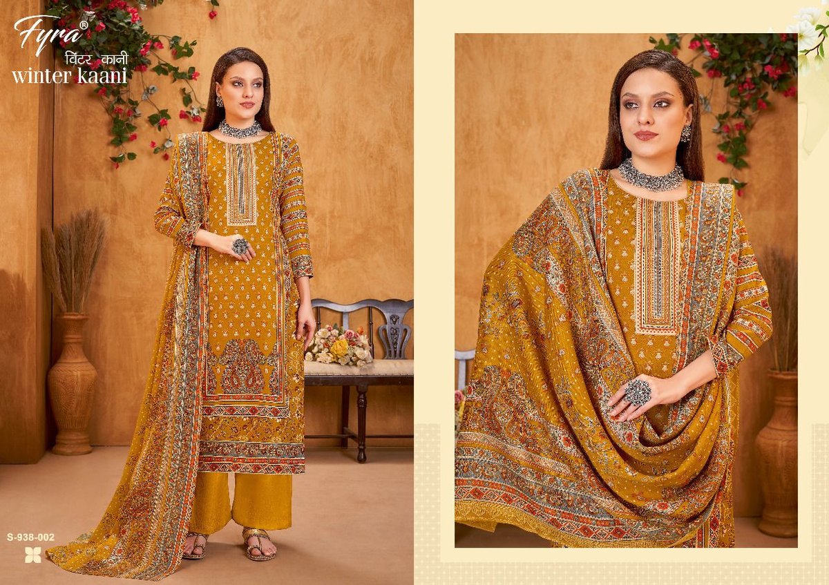 Alok Suit Fyra Winter Kaani 938-001 to 938-010 Series 2