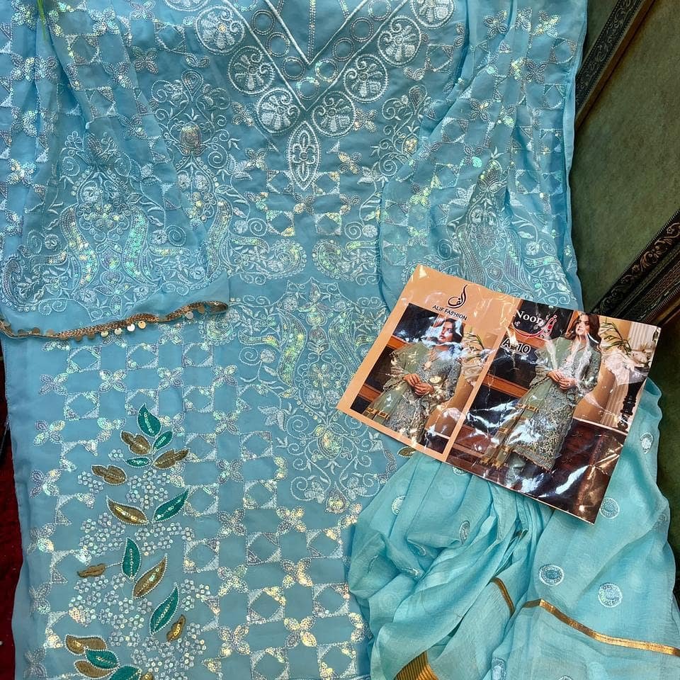 Alif Fashion Noor A-10 Salwar Kameez 3