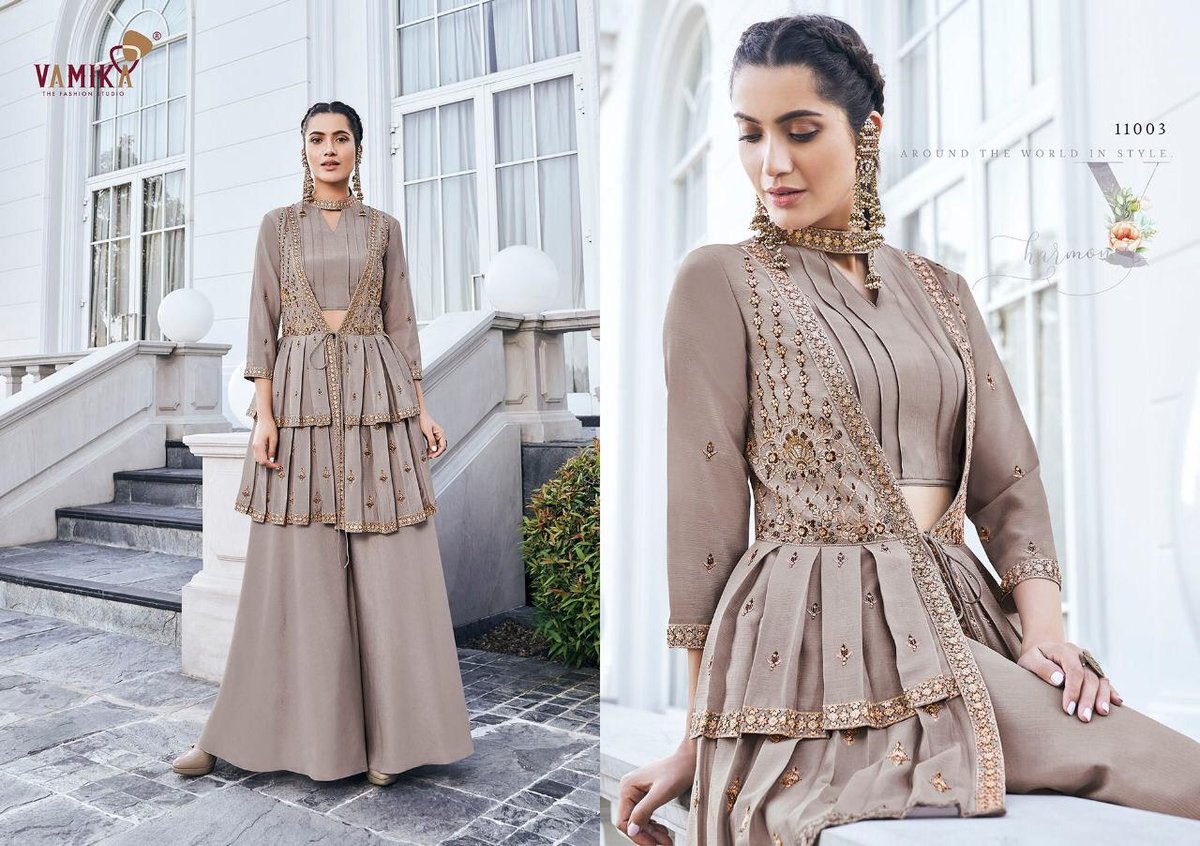 Arihant Fashion Vamika Chinon 11001-11006 Series 3