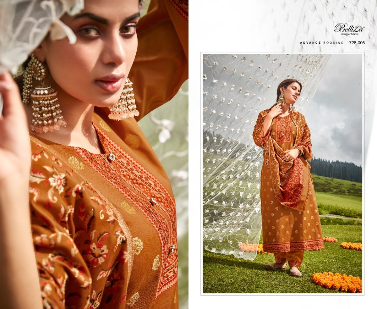 Belliza Designer Izaara 728-001 to 728-008 Series 5