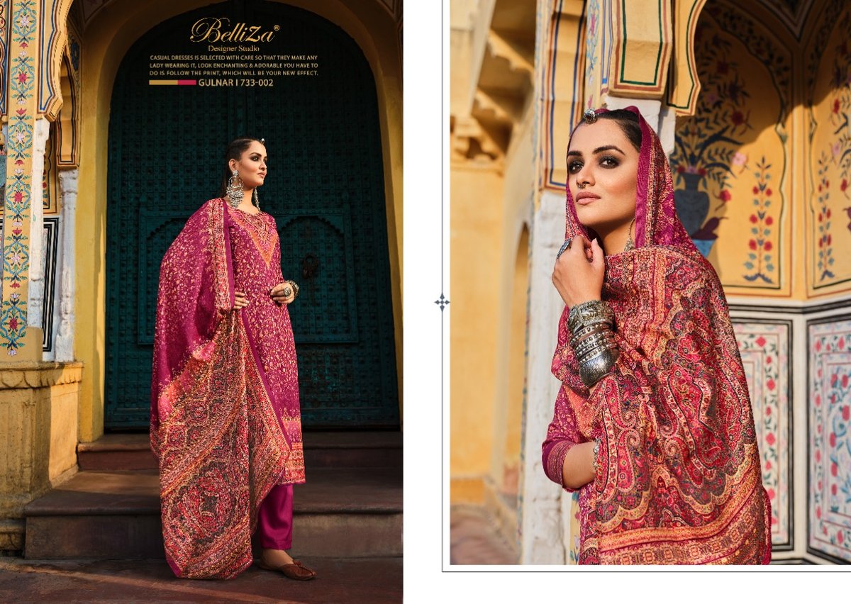 Belliza Designer Gulnar 733-001 to 733-008 Series 2