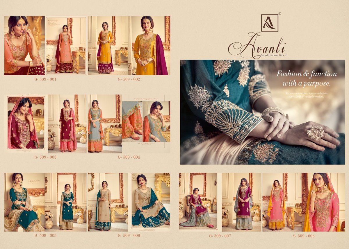 Alok Suits Avanti 509-001-509-008 Series 9