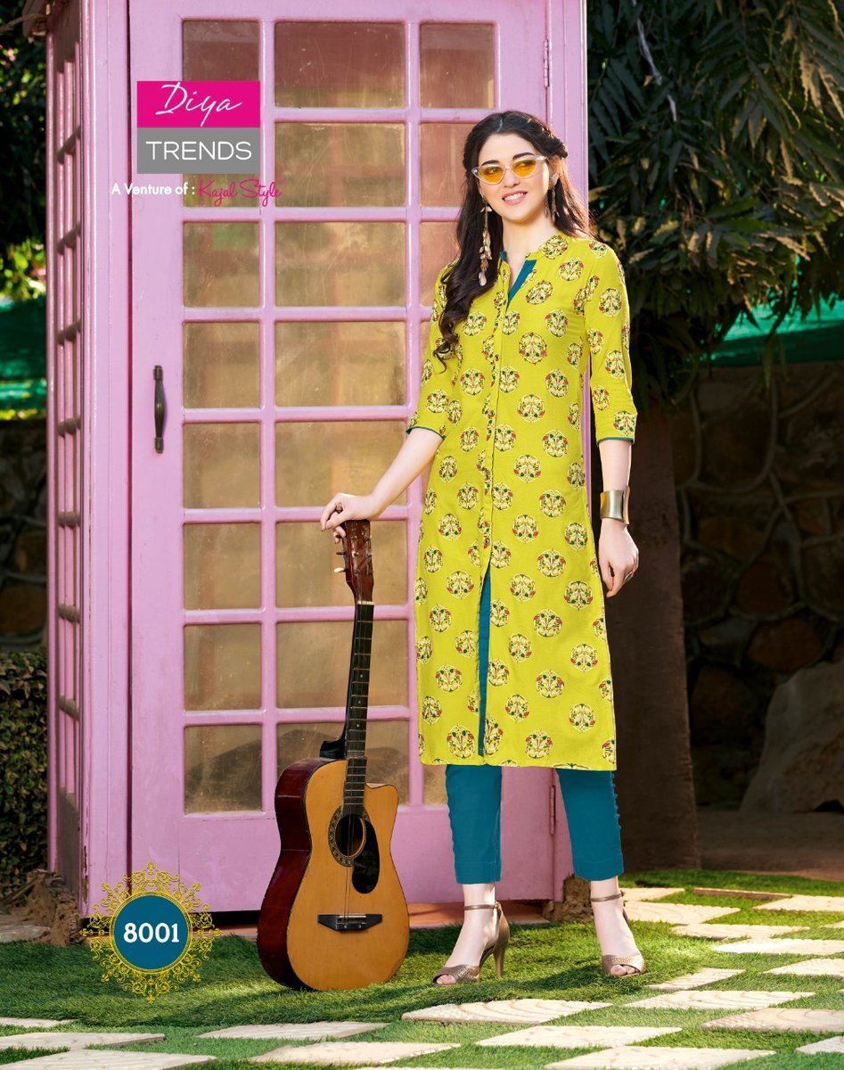 Diya Trendz Garden City Vol-8 8001-8020 Series 1