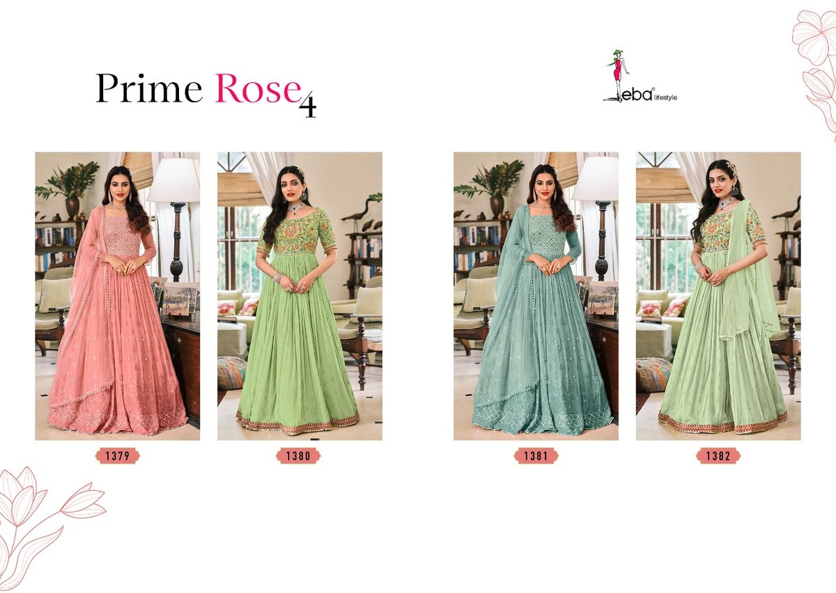 Eba Lifestyle Prime Rose Vol-4 1379-1382 Series 5