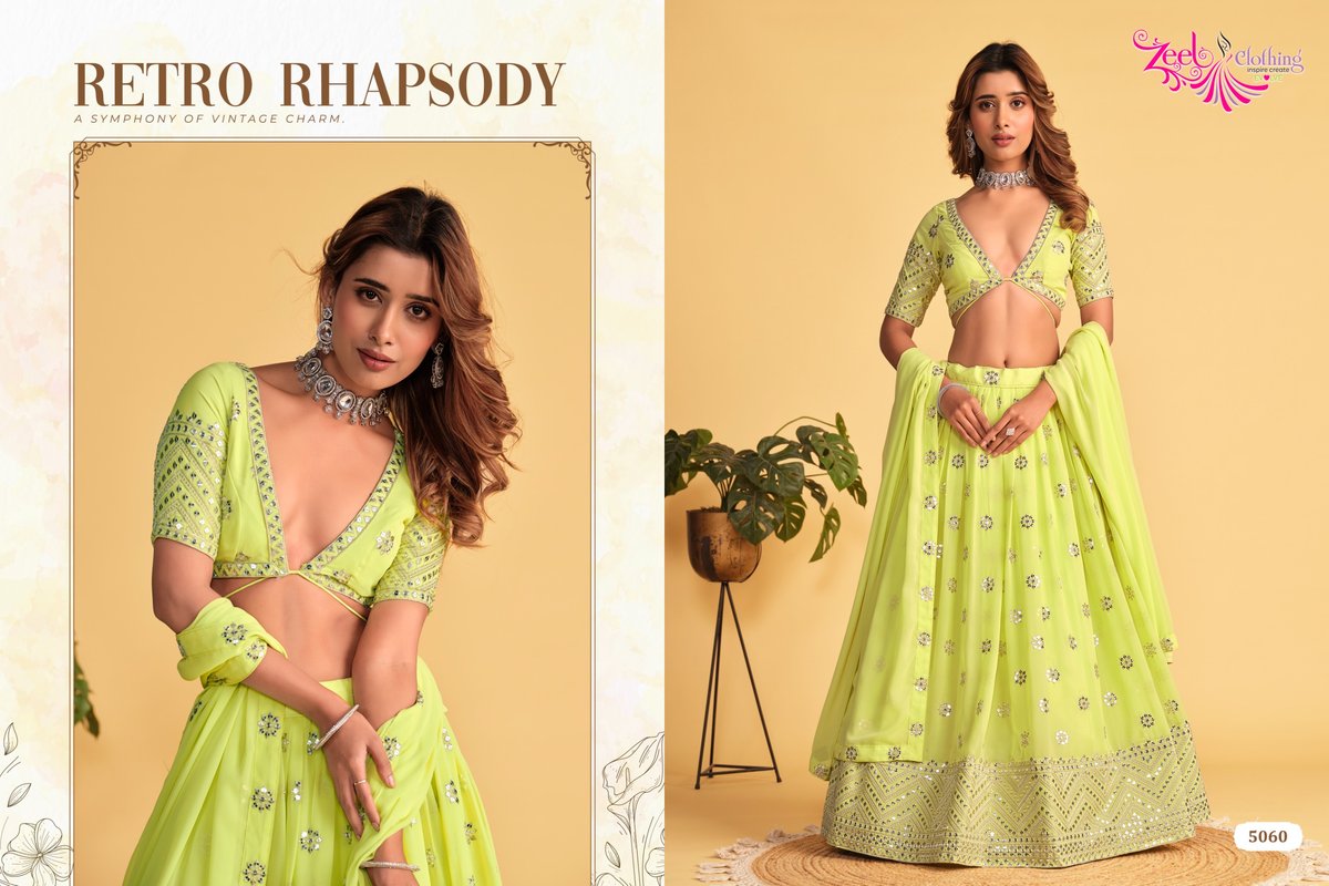 ZEEL CLOTHING ANTIQUE AURA 5059 TO 5064 2