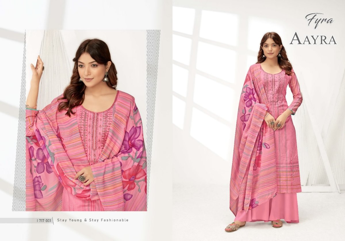 Alok Suits Fyra Aayra 1717-001 to 1717-010 Series 1