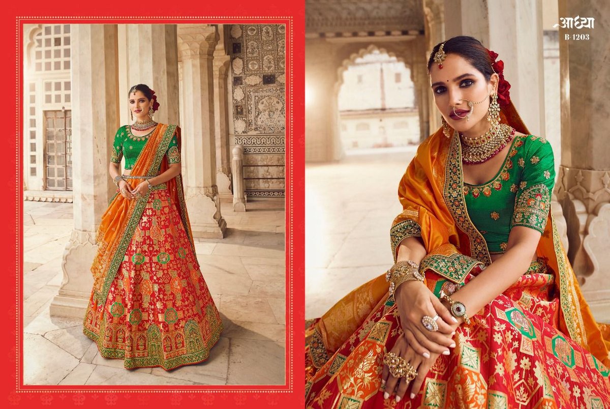 Aadhya Lehenga B-1201 to B-1208 Series 3