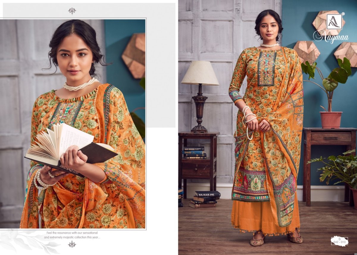 Alok Suits Nagmaa  542-001 to 542-010 Series 10