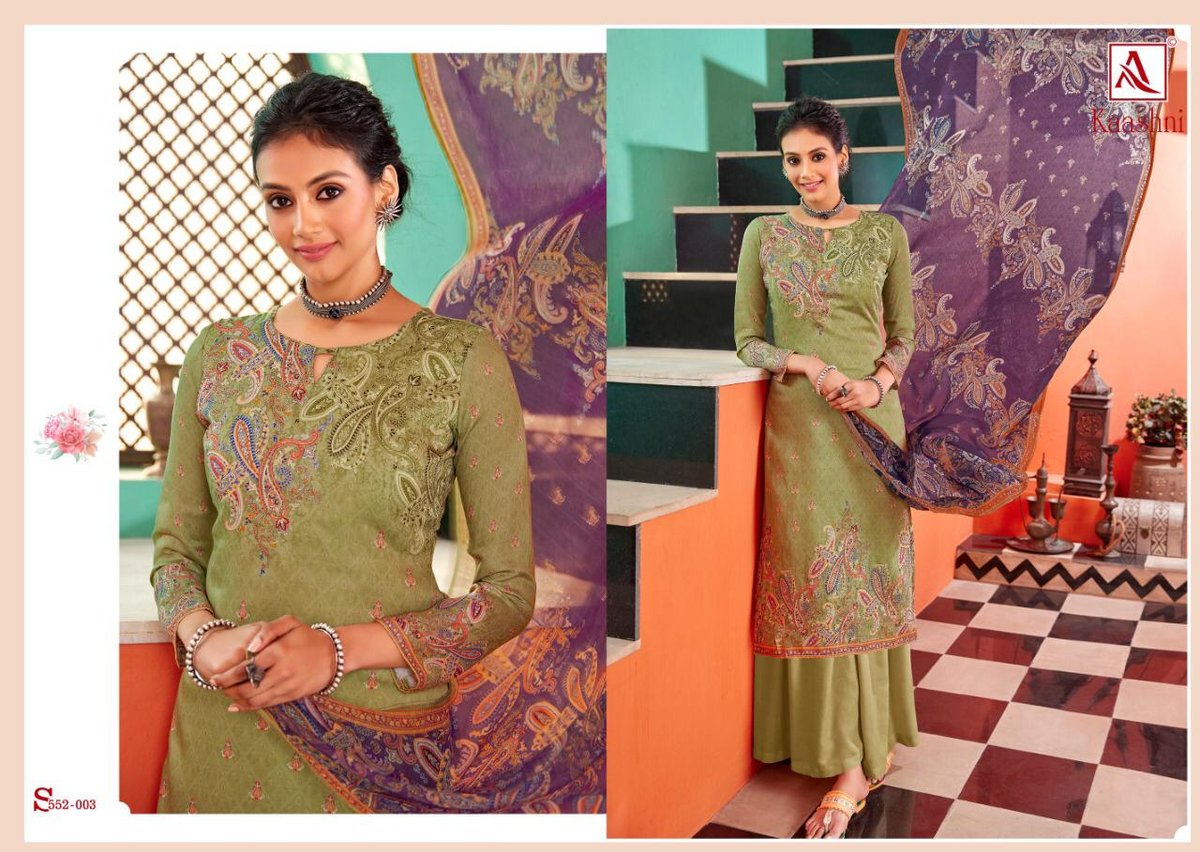 Alok Suits Kaashni 552-001 to 552-010 Series 3