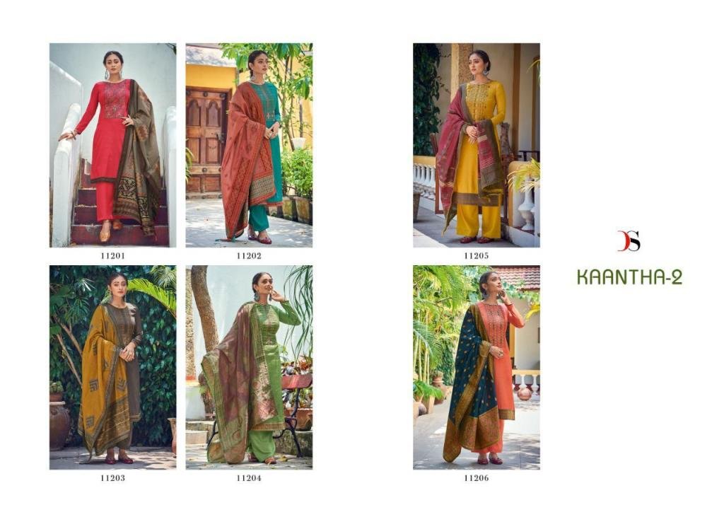 Deepsy Suits Kaantha Vol-2 11201-11206 Series 7