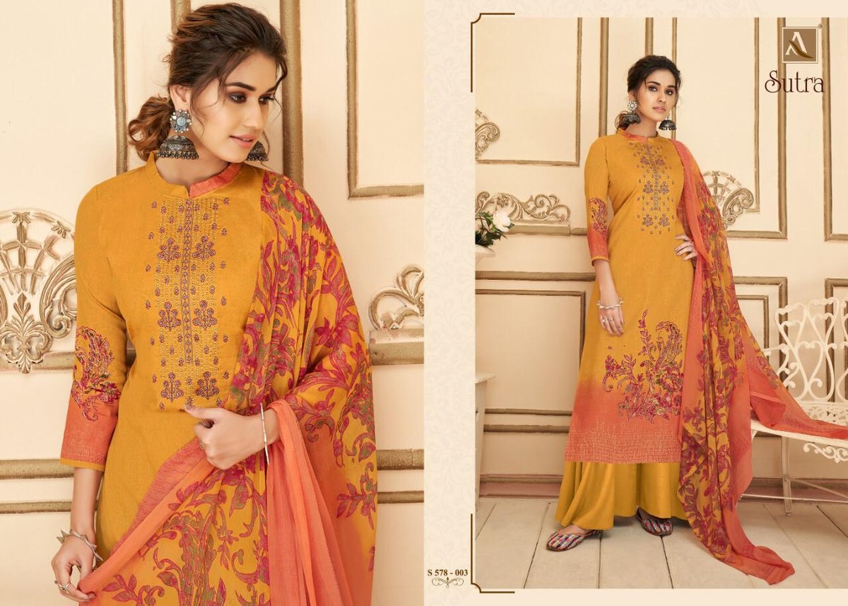 Alok Suits Sutra 578-001 to 578-010 Series 3