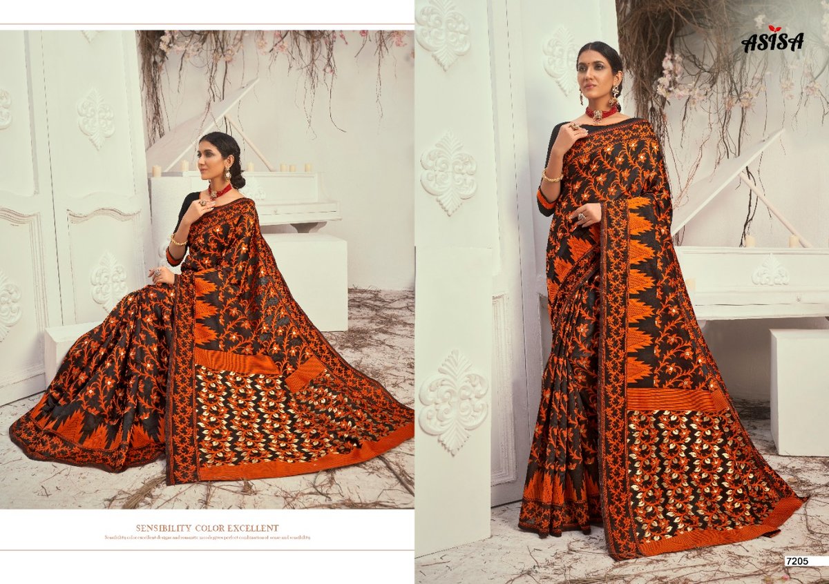 Asisa Saree Falguni Vol-2 7201-7205 Series 5