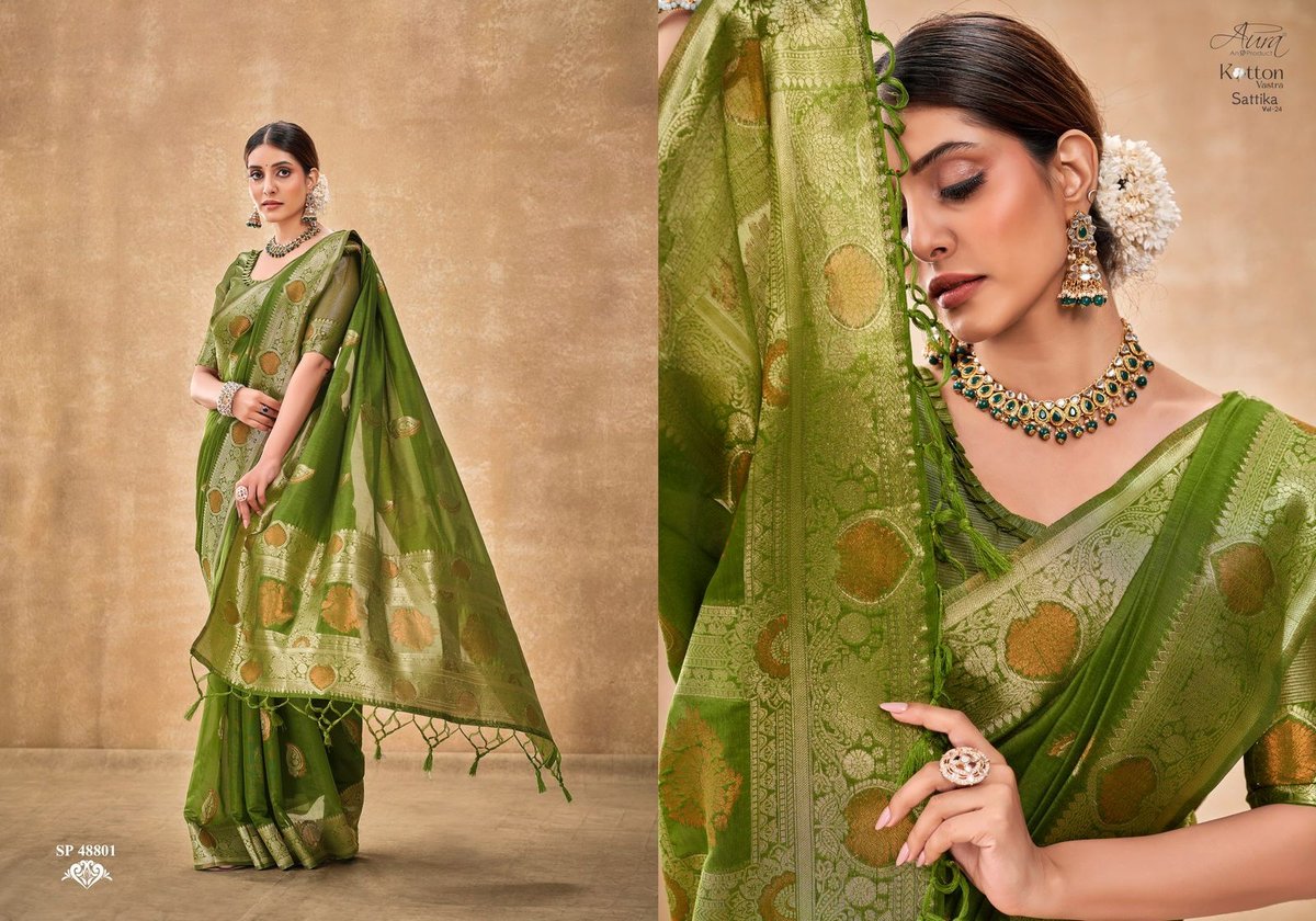 Aura Saree Sattika Vol-24 48801-48806 Series 1