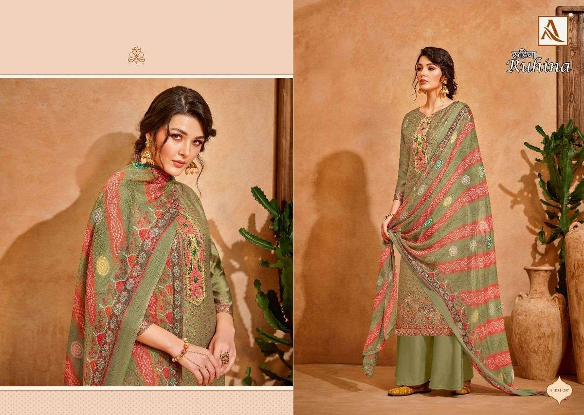 Alok Suit Ruhina 1054-001 to 1054-008 Series 7