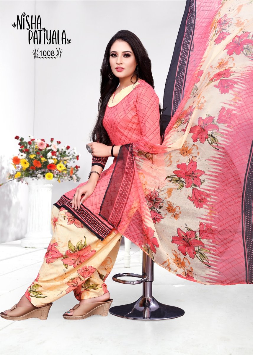 Dhanlaxmi Fashion Nisha Patiyala Vol-1 1001-1012 Series 8