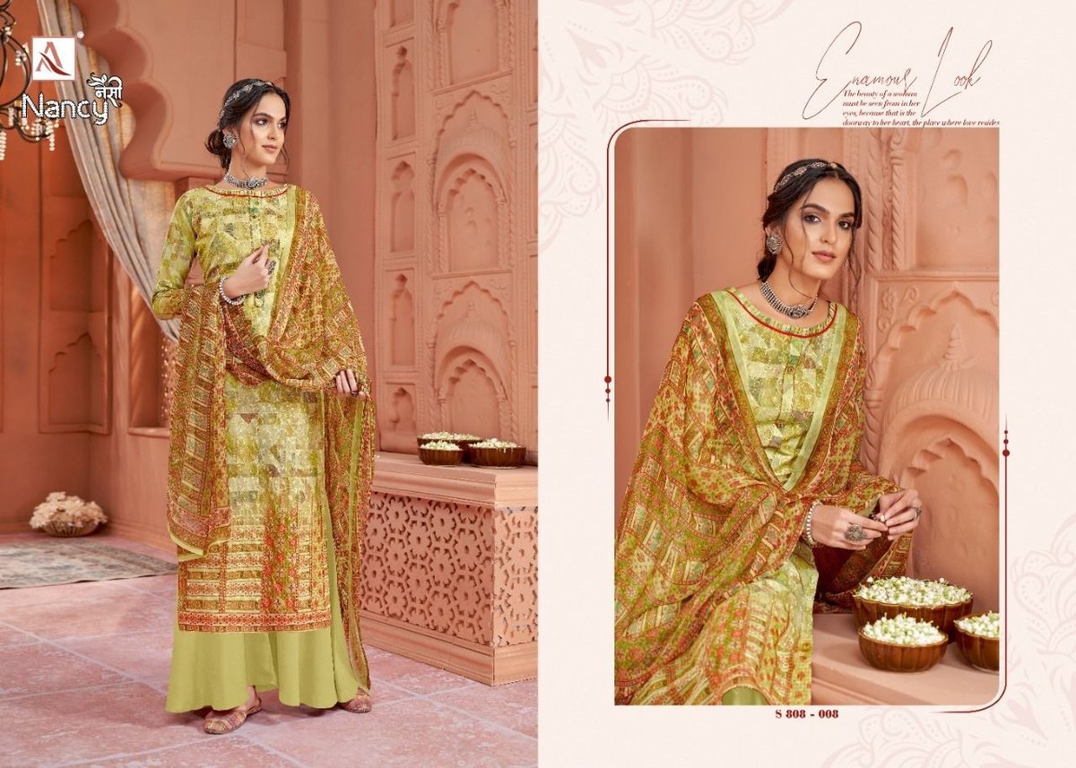 Alok Suit Nancy 808-001 to 808-008 Series 8
