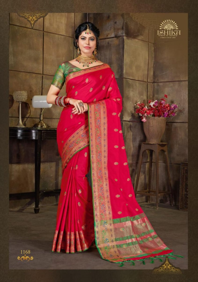 Ishika Saree Kailasa Silk Vol-2 1161-1168 Series 7