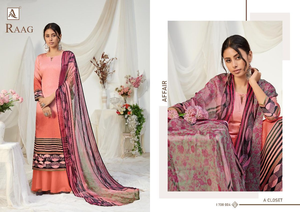 Alok Suits Raag 1708-001 to 1708-008 Series 4