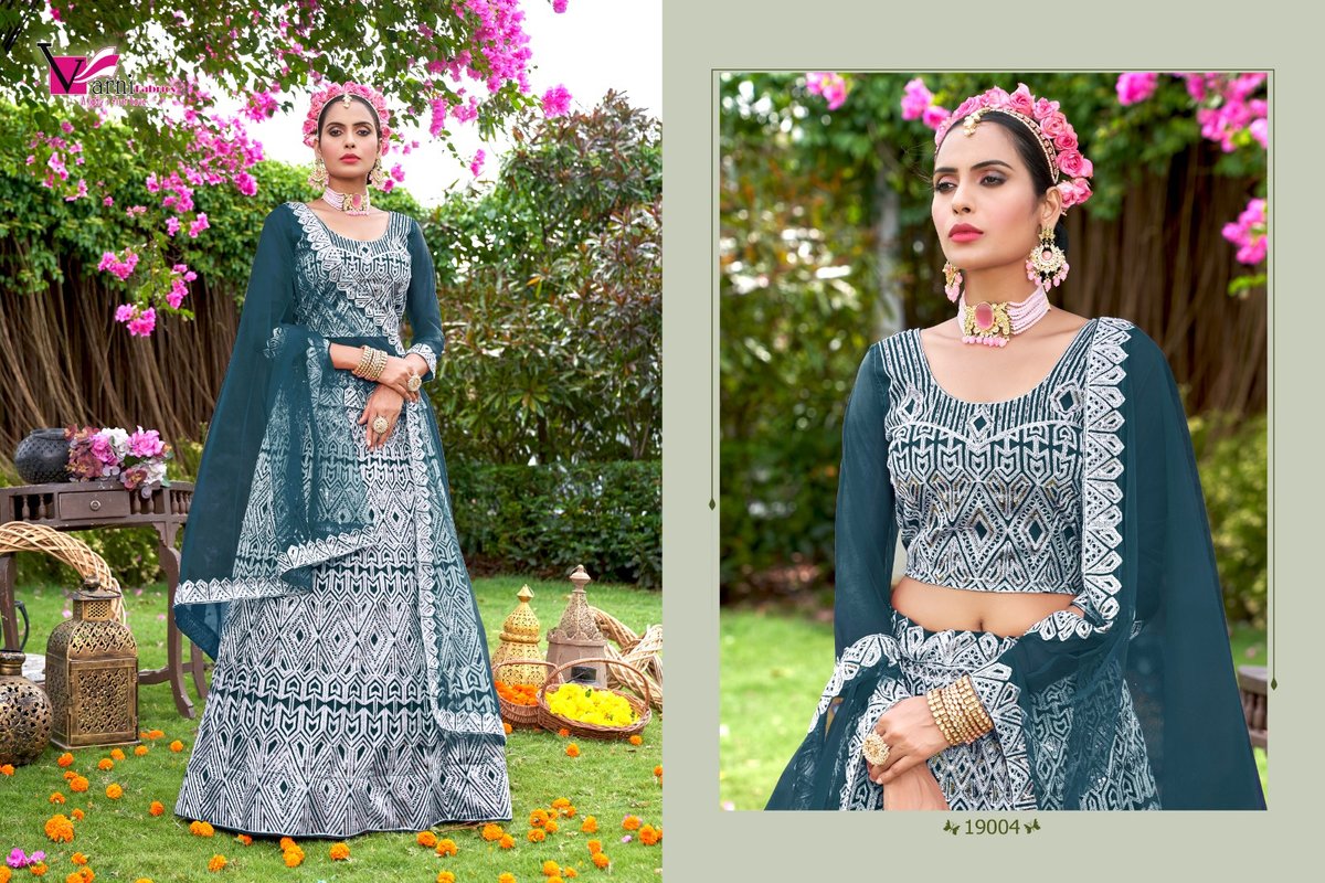 Varni Fabric Zeeya Sakshi 19001-19004 Series 4