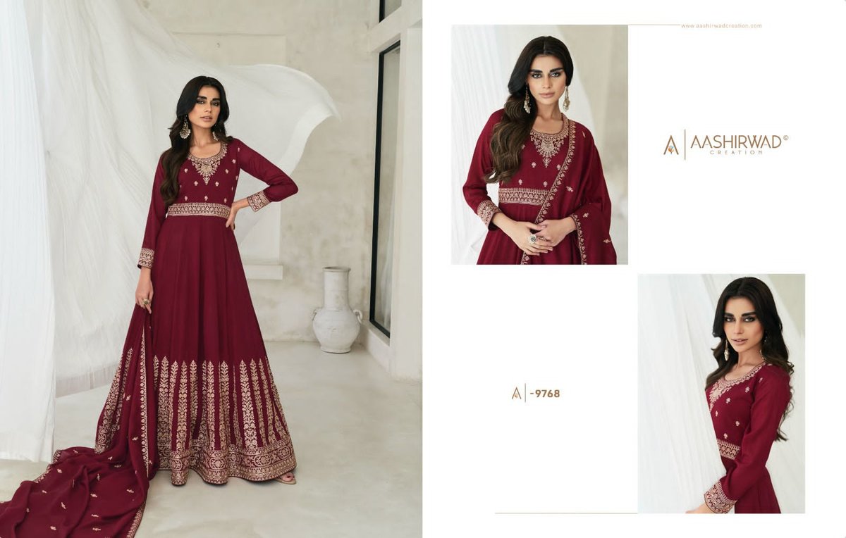 Aashirwad Creation Gulkand Bela 9765-9769 Series 4