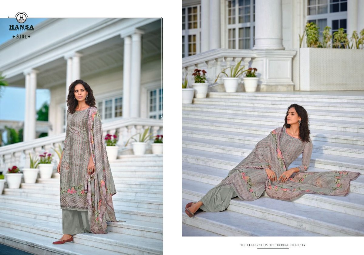 Hansa Prints Hidaya Suvarna 3101-3106 Series 1
