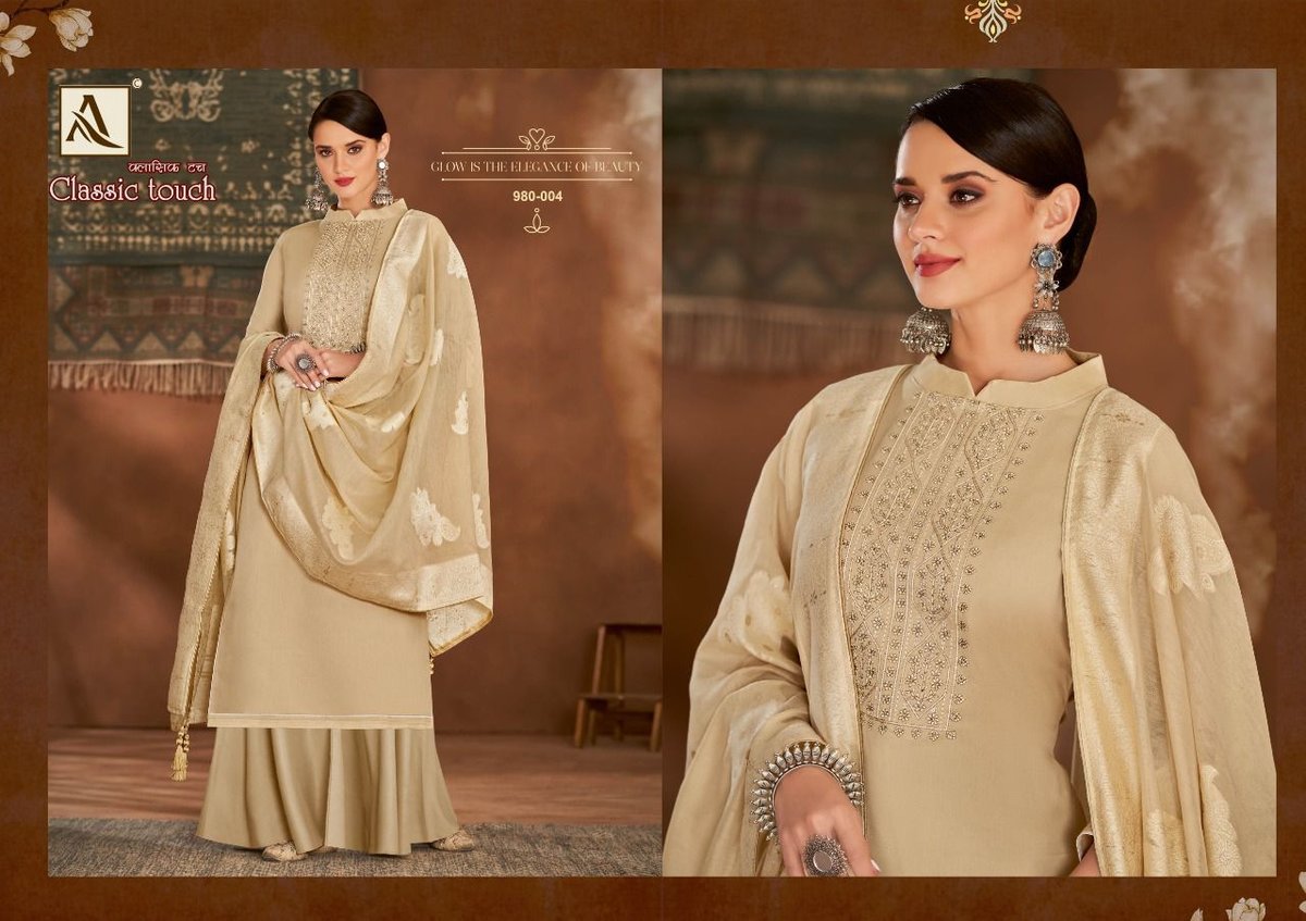 Alok Suits Classic Touch 980-001 to 980-006 Series 4
