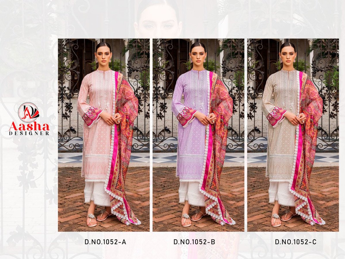 AASHA DESIGNER 1052-A TO 1052-C 4