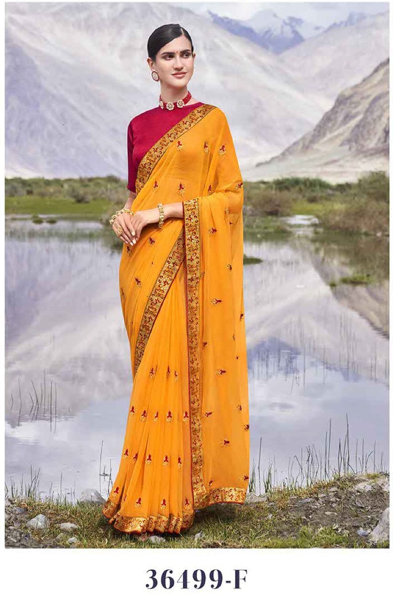 Anushree Saree Lavanya 36499 Colors 6