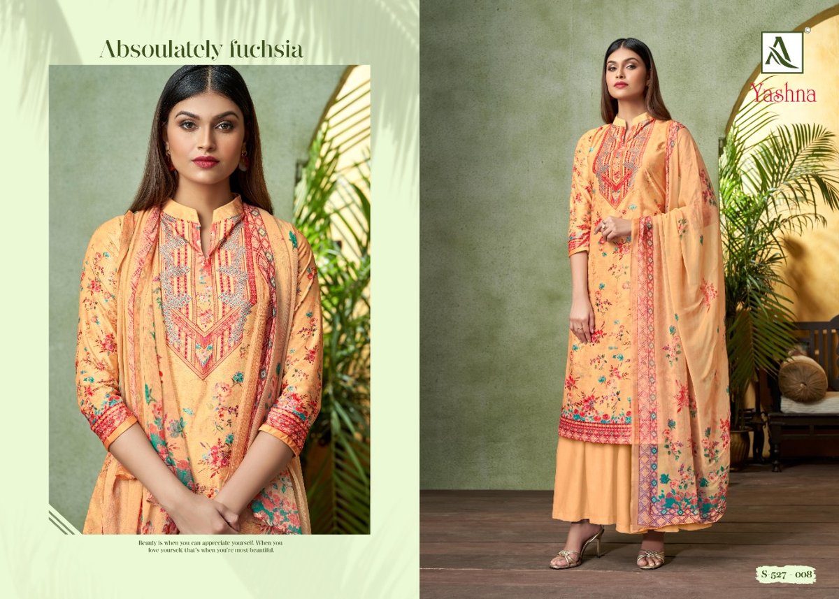 Alok Suits Yashna 527-001 to 527-008 Series 8