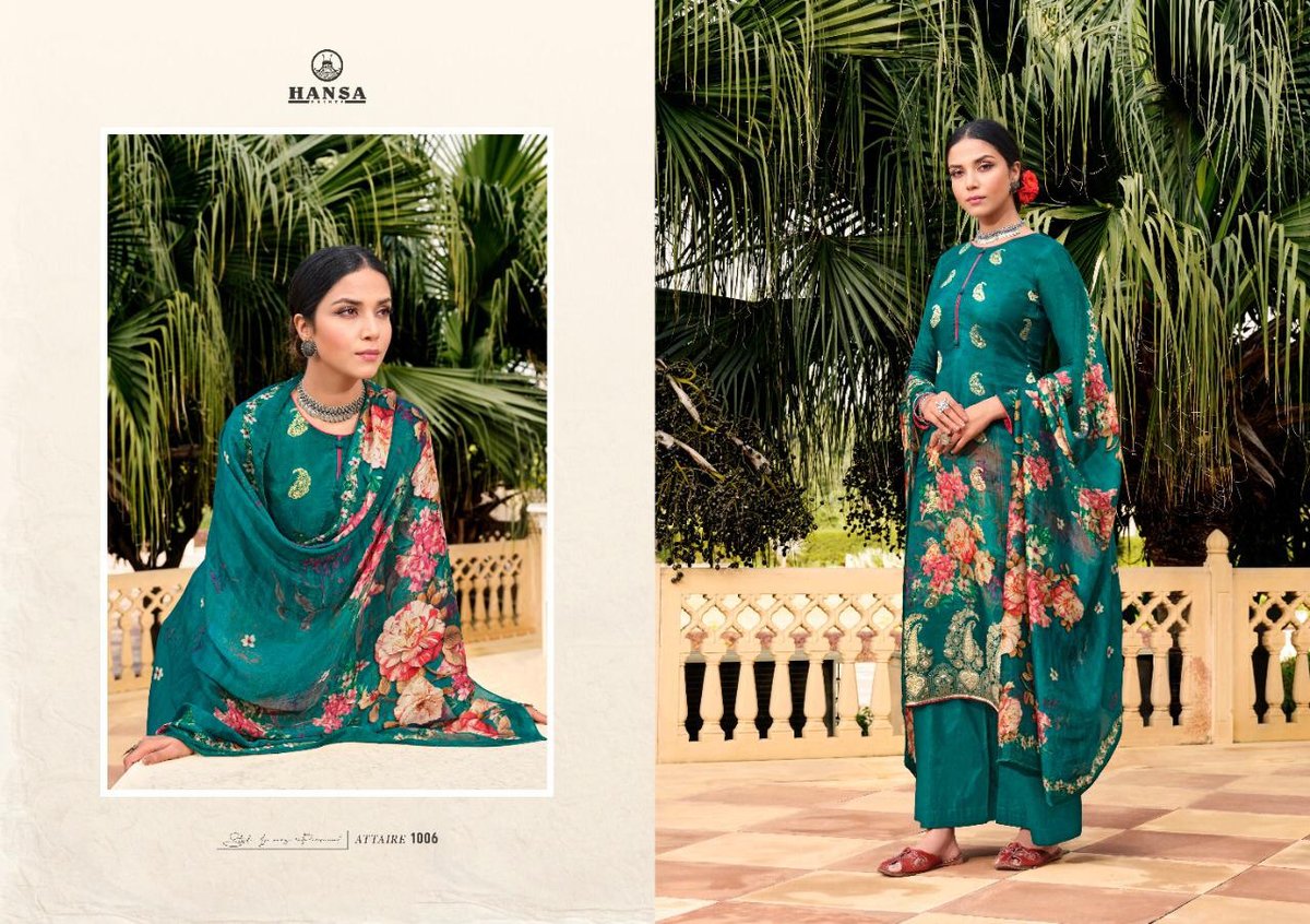 Hansa Prints Banaras Vritee  1001-1006 Series 6