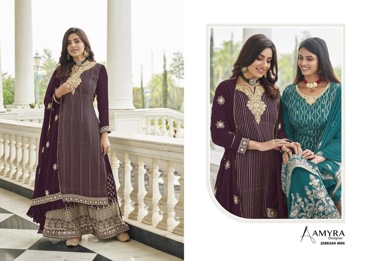 Aamyra Designer Zarkash Vol-4 4001-4004 Series 4