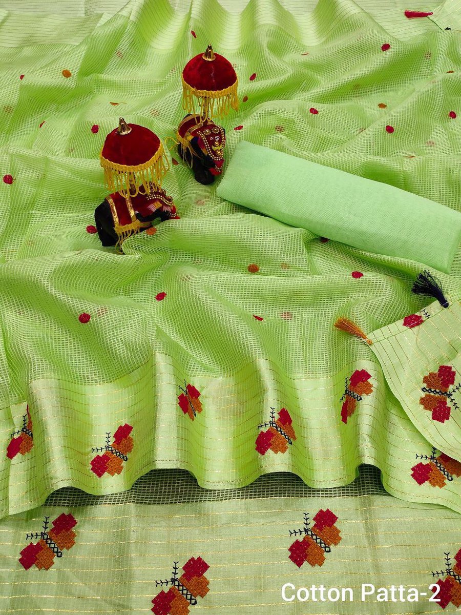 Cotton Patta Saree Parth Vol-2 Colors 2