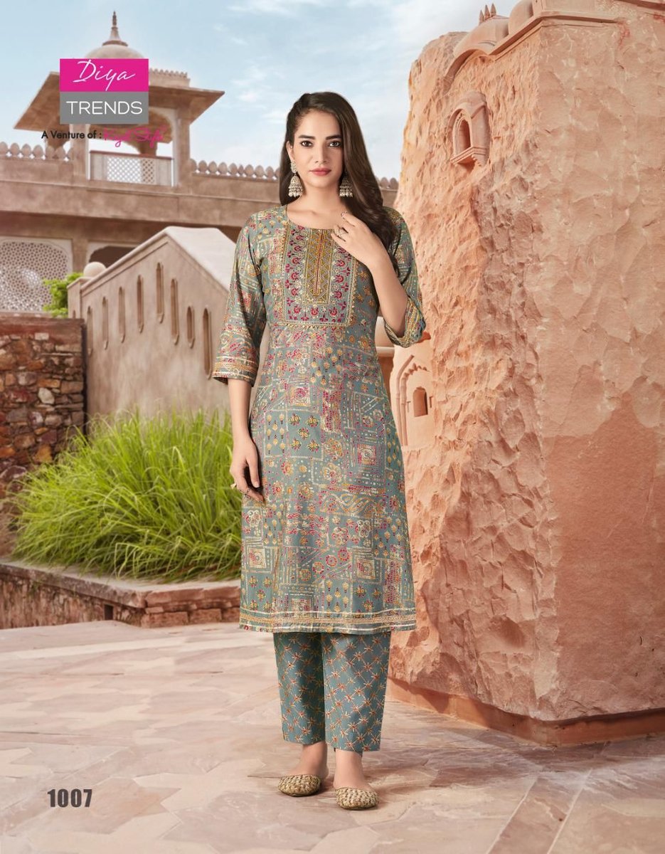 Diya Trends Gold Vol-1 1001-1010 Series 7