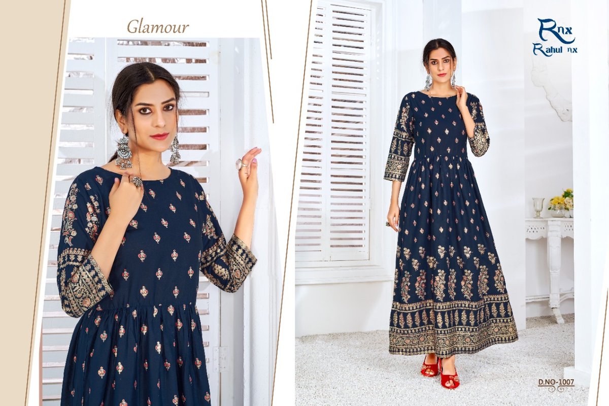 Rahul Nx Minakari Gown Vol-2 1001-1008 Series 7