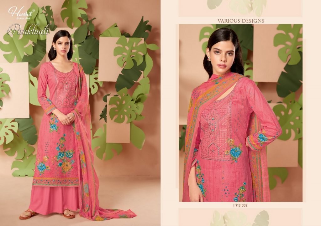 Harshit Fashion Pankhudi 1713-001 to 1713-010 Series 2