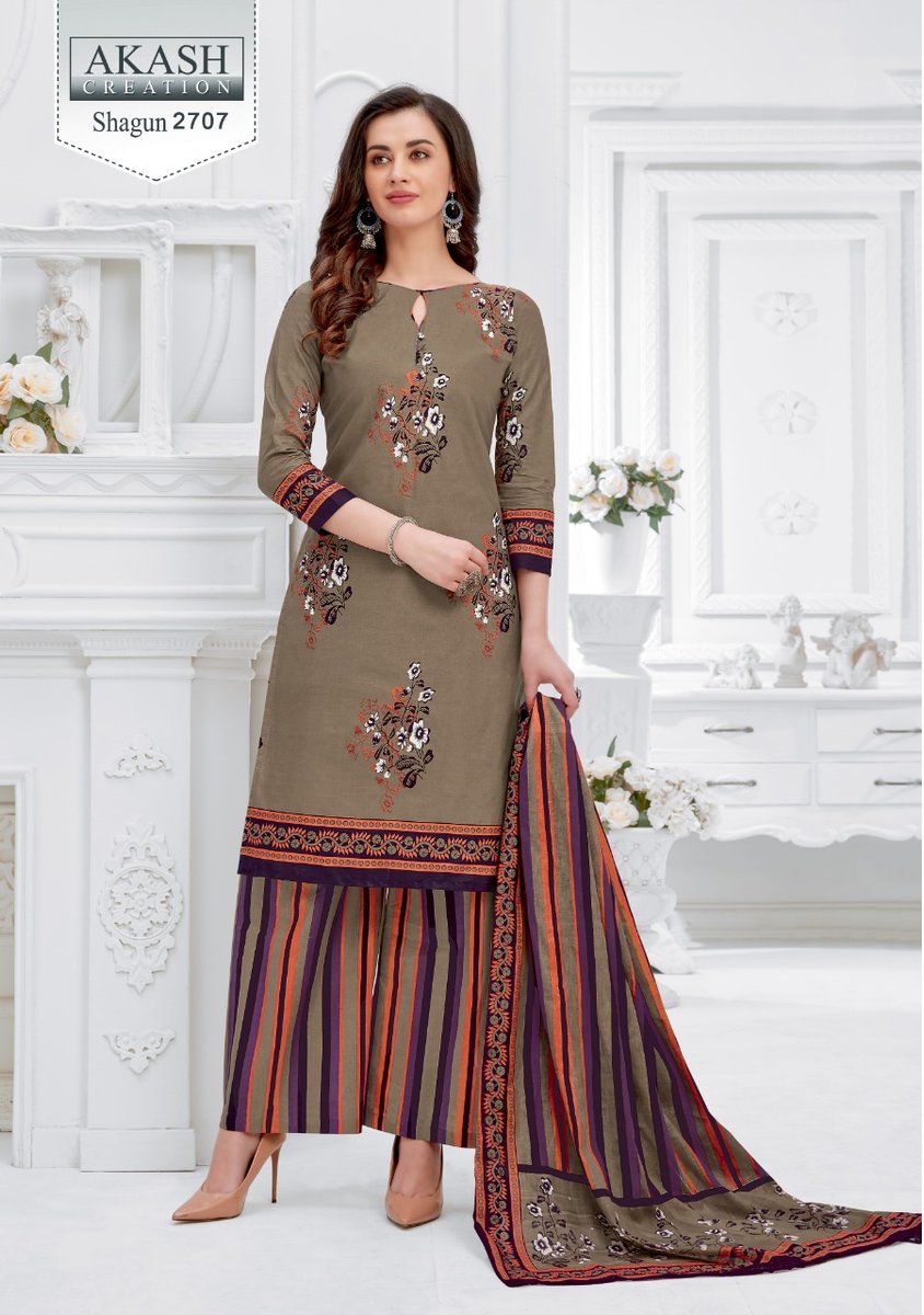 Akash Creation Shagun Vol-27 2701-2725 Series 7