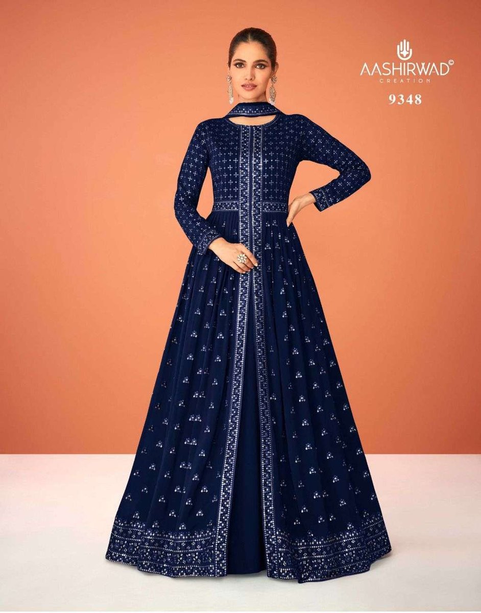 Aashirwad Creation Kasturi 9348-9352 Series 1