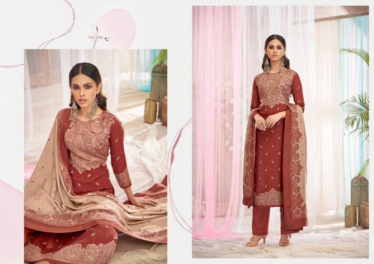 Ankit Textiles Silky 33001-33010 Series 8